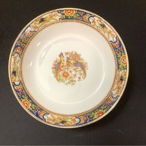 Limoges France Loesers Birds bowls set of 3